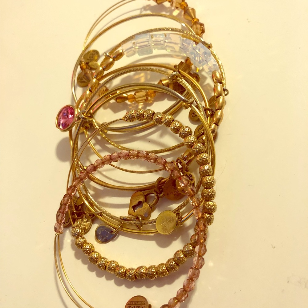 9 Alex & Ani Bracelets!